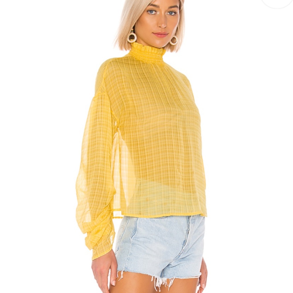 Yellow blouse - Picture 5 of 8